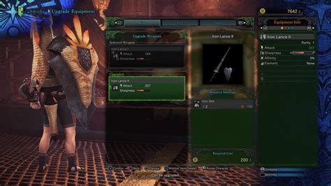 lance mhw|monster hunter world lance tree.